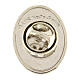 Broche logótipo oficial Jubileu 2025 aço resinato 2x1,5 cm s2