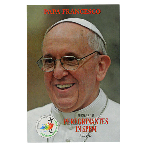 Imagen Jubileo 2025 rostro Papa Francisco con oración 1