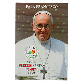 Carta comemorativa logótipo oficial Jubileu 2025 de Papa Francisco