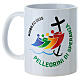 Tazza ceramica logo ufficiale Giubileo 2025 colorata 300cc s1