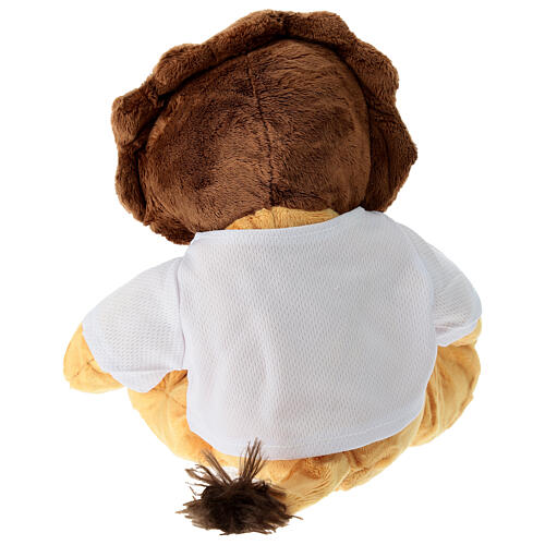 Plüschtier Löwe 25 cm mit offiziellem Jubiläumslogo 2025 auf dem T-Shirt 5