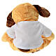 Cagnolino peluche 25 cm logo ufficiale Giubileo 2025 colorato s6