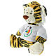 Tiger with t-shirt, stuffed animal with Jubilee 2025 official logo, 10 in s3