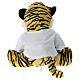 Tiger with t-shirt, stuffed animal with Jubilee 2025 official logo, 10 in s5