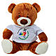25 cm Plush Bear with Official Jubilee 2025 Logo s1