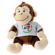 Monkey-shaped stuffed animal, t-shirt with Jubilee 2025 official logo, 10 in s1