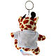 Key ring with stuffed animal, Jubilee 2025 logo, giraffe s3