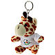 Jubilee 2025 giraffe logo plush key ring s1