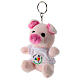 Porte-clé peluche petit cochon logo Jubilé 2025 s1