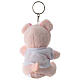 Porte-clé peluche petit cochon logo Jubilé 2025 s3