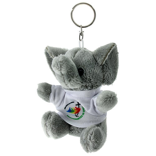 Key ring with Jubilee 2025 logo, stuffed elephant with t-shirt 1