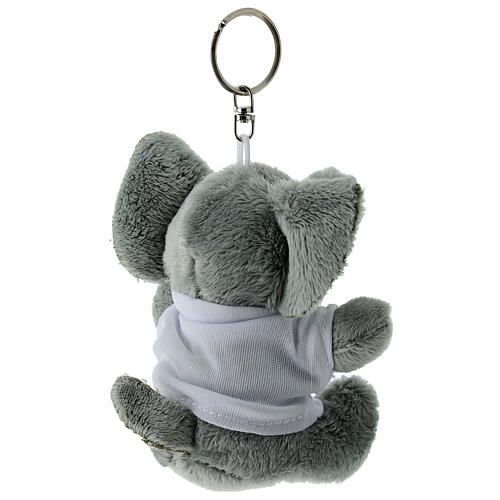Portachiavi Giubileo 2025 elefante peluche 4