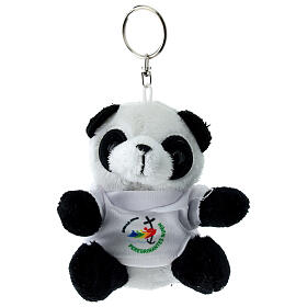 Porte-clé panda peluche logo Jubilé 2025