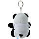 Official Jubilee 2025 logo panda plush keychain s3