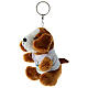 Key ring with stuffed animal, dog with Jubilee 2025 logo s2