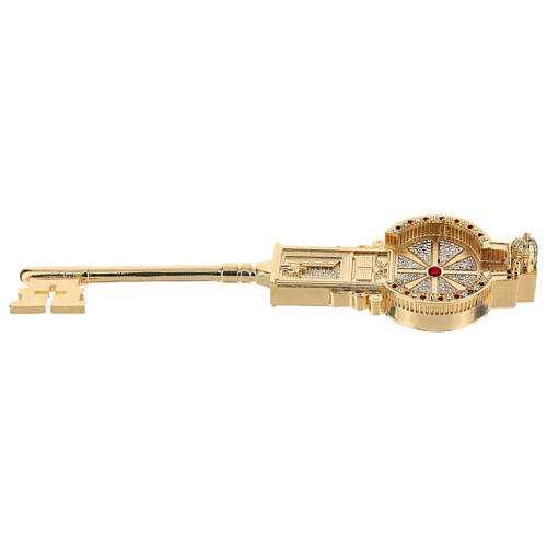 The Key of Jubilee, limited edition, bronze with 24K gold bath and crystals 1