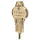 The Key of Jubilee, limited edition, bronze with 24K gold bath and crystals s6