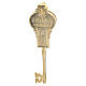 The Key of Jubilee, limited edition, bronze with 24K gold bath and crystals s7