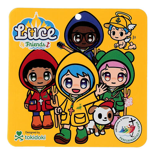 Luce oficjalna pluszowa maskotka Jubileuszu 2025, Tokidoki, 25 cm 12