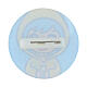 Light blue acrylic Jubilee 2025 mascot pin button Tokidoki s3