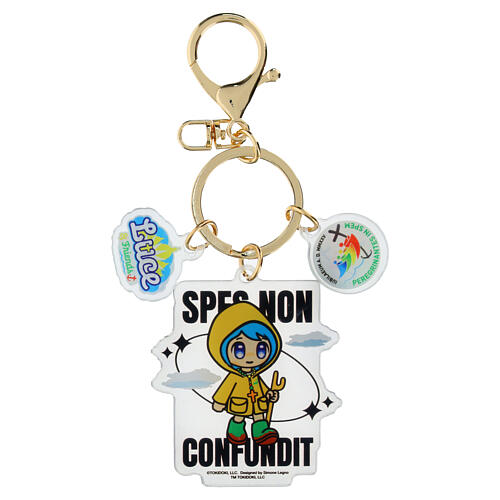 Porte-clé Luce Jubilé 2025 acrylique 5 cm Tokidoki 1