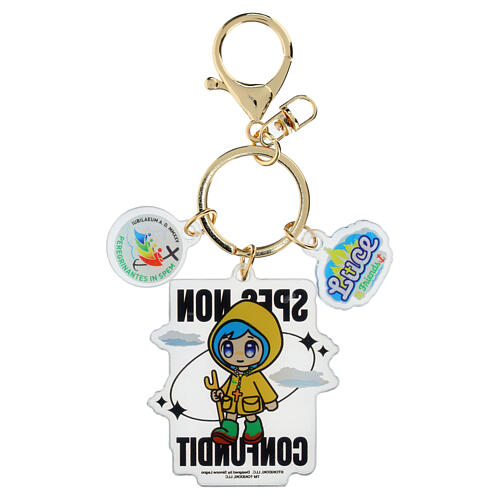 Porte-clé Luce Jubilé 2025 acrylique 5 cm Tokidoki 3