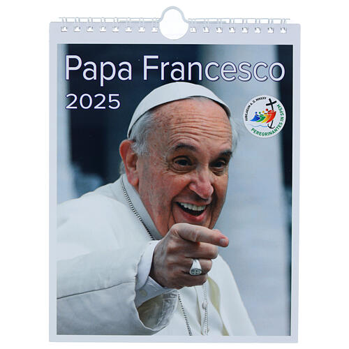 Calendario Jubileo 2025 Papa Francisco 20x16 cm Editorial Bella Imagen 1