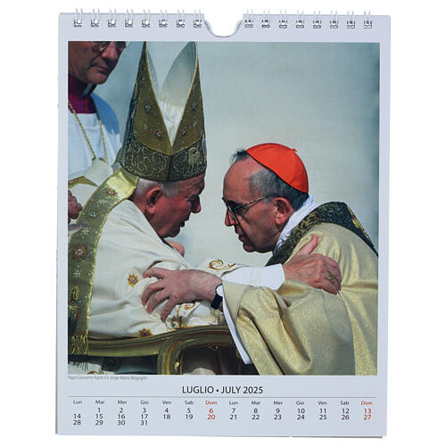 Calendario Jubileo 2025 Papa Francisco 20x16 cm Editorial Bella Imagen 2