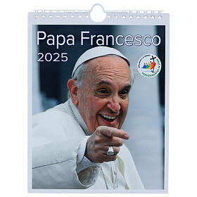 Jubilee 2025 Calendar Pope Francis 20x16 cm Publisher Bella Immagine