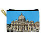 Jubilee rosary case with St. Peter's, fabric, 3x4 in s1