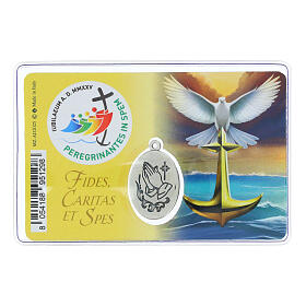 Jubilee card with St. Peter's Basilica medal