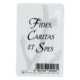 Card Giubileo colomba e ancora