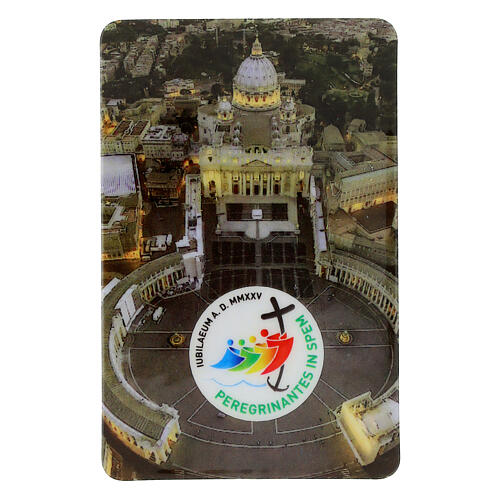 Jubilee 2025 Card St. Peter's Basilica 1