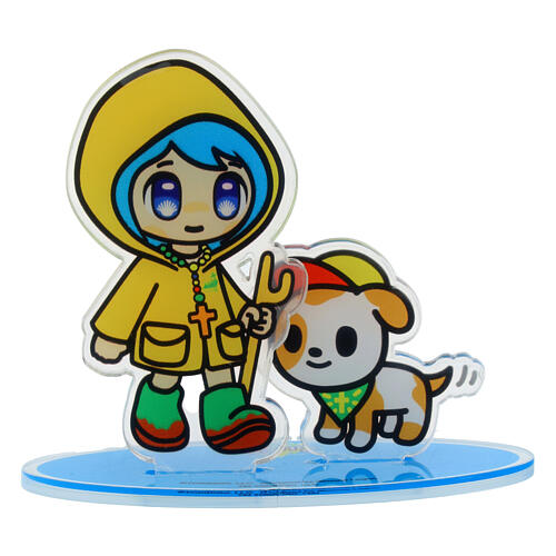 Figurines Luce et Santino mascotte Jubilé 2025 acrylique Tokidoki 3