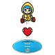 Figure of Luce with red heart, Jubilee 2025 acrylic mascot by Tokidoki s2