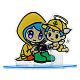 Figure of Luce and angel Iubi, Jubilee 2025 mascots by Tokidoki, acrylic s3