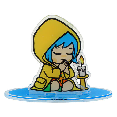 Luce in prayer figurine, mascot Jubilee 2025 acrylic Tokidoki 3