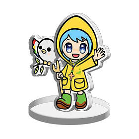 Acrylic figure of Luce, Jubilee 2025 mascot by Tokidoki