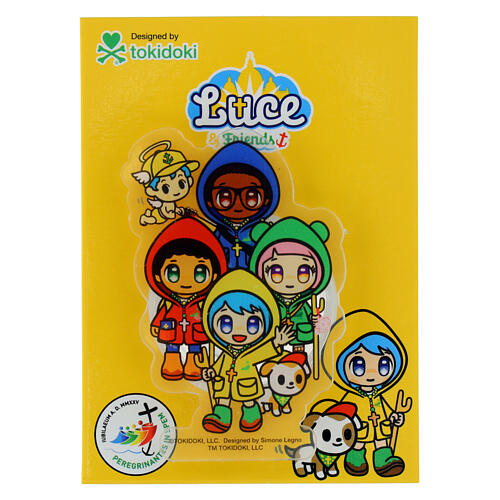 Popsocket for smartphone, Luce and Friends, Jubilee 2025 mascots by Tokidoki 2