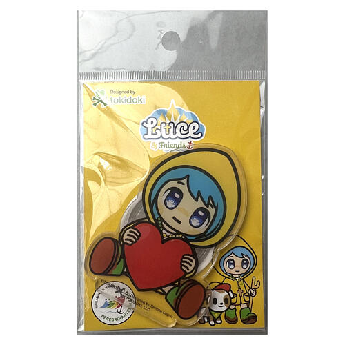 Popsocket Luce coeur mascotte Jubilé 2025 pour smartphone Tokidoki 2