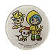 Brooch of Luce and Friends, Jubilee 2025 mascots by Tokidoki, acrylic s1