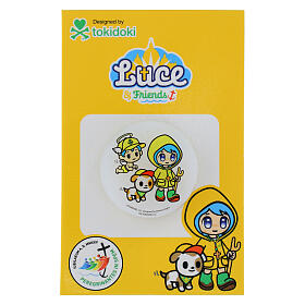 Broche Luce and Friends mascotte Jubilé 2025 acrylique Tokidoki