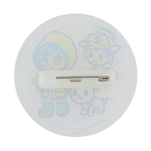 Spilla Luce and Friends mascotte Giubileo 2025 acrilico 3