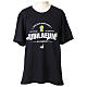 Black t-shirt with Luce and Friends, Jubilee 2025 official mascot s1