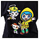 Black t-shirt with Luce and Friends, Jubilee 2025 official mascot s4