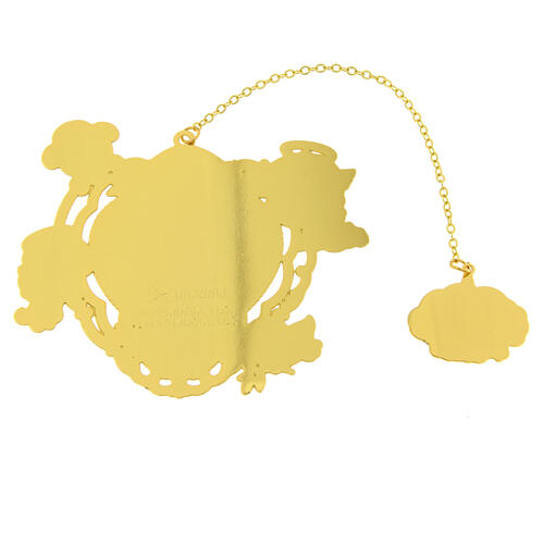 Lesezeichen Luce offizielles Maskottchen des Jubiläums 2025 mit Anhänger 3