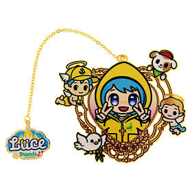 Bookmark with pendant, Luce, official mascot of Jubilee 2025