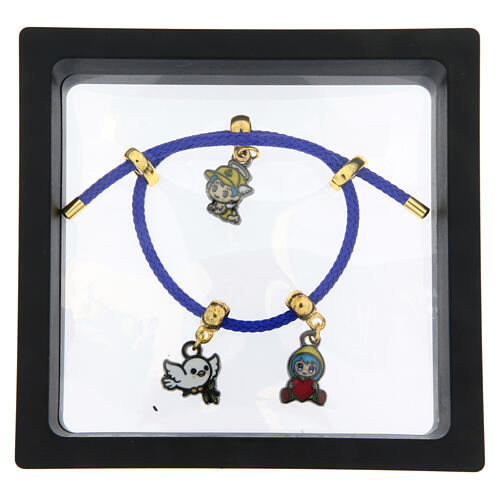 Luce and Friends bracelet with charms, Jubilee 2025 official mascot 4