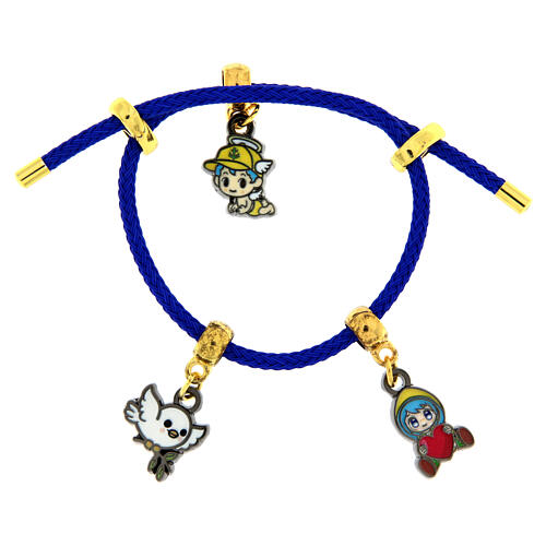 Pulseira Luce and Friends mascote oficial Jubileu 2025 breloques 1