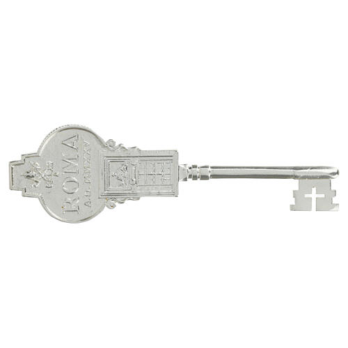 Key of Jubilee 2025, silver-plated alloy 4